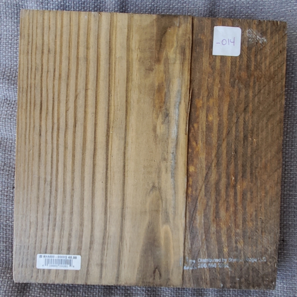 "B" Wood Block Photo Frame - Picture 4 of 8